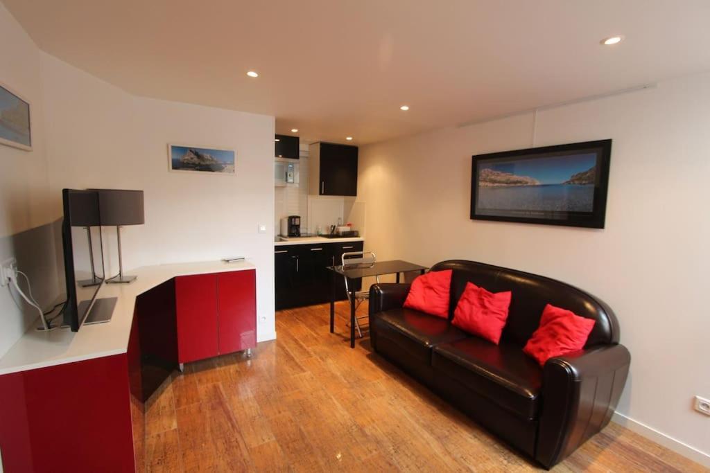 Confortable Studio Carre D'Or 2Pers, Rez-De-Chaussee Marseilles Exterior foto
